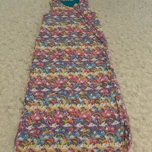 Posh Peanut Pink and Purple Sleep Sacks Zigzag Pajamas